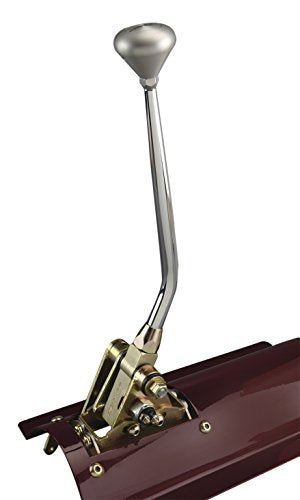 Ford FMX Shifter FM Chrome 6" Straight Lever Hi-Tech Polished Knob