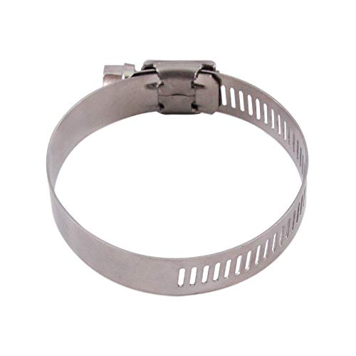 MMCLAMP-WG-95HT Mishimoto High-Torque Worm Gear Clamp, 2.83"-3.74" (72mm-95mm), Pack of 2 Silver