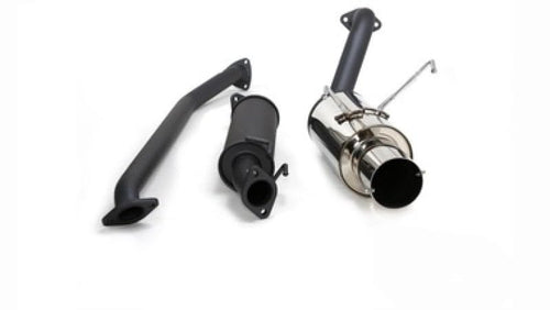 Power Exhaust HKS 32003-BH003 with Silencer (02-03 Acura RSX S Hi), 1 Pack, (N)