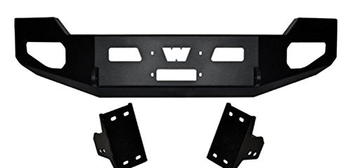 Front Bumper WARN 85881 w/o Grille Guard Tubes - Ford Super Duty