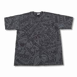 Voodoo Lunati 99012L Stained Tshirt- L