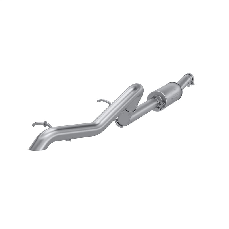 Muffler MBRP S5514AL Off-Road Aluminized Tail Pipe before Axle