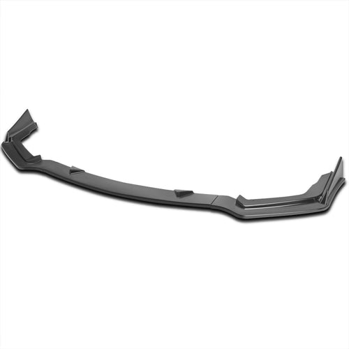 Matte Black Spec-D Tuning Front Bumper Lip Spoiler Splitter Body Kit 3PC Compatible with 2014-2017 Infiniti Q50 Sport