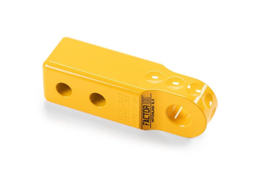 Hitchlink 2.0 Factor 55 00020-03 Rated at 9500 lb Ultimate Failure at 51,000 lb Convert Your Vehicles Hitch Receiver into a Recovery Point Ideal for 4x4 Off Road Adventures – Yellow