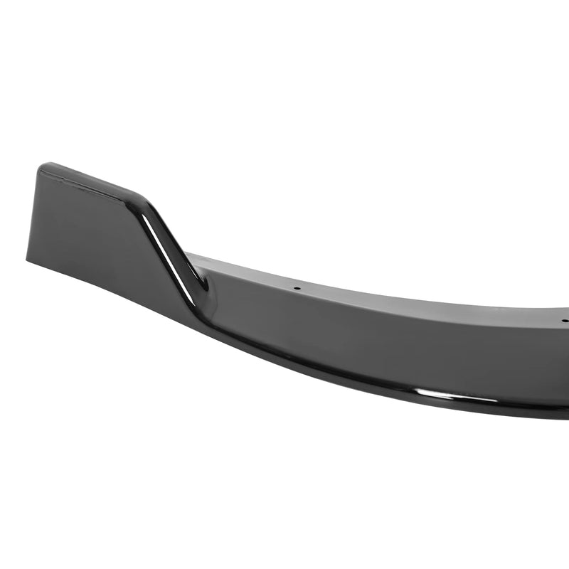 Glossy Black Spec-D Tuning Front Bumper Lip Splitter Spoiler 3PC Compatible with 2018-2021 Kia Stinger