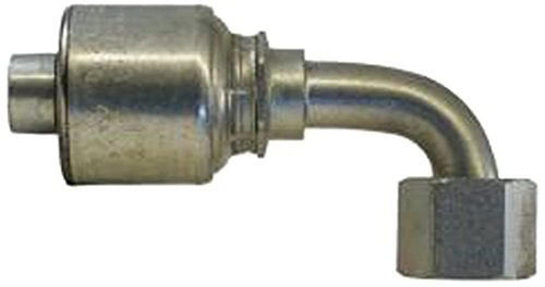 Gates GL Couplings 12GL-12FFORX90S, Female Flat-Face Swivel, 90 Bent Tube, 3/4" ID
