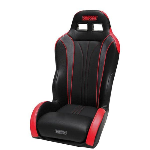Vortex II Simpson Racing 104-306 UTV Seat Black/Red Each
