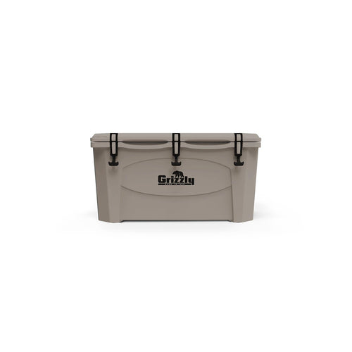 75 Cooler Grizzly | 75 qt Ice Chest Durable Rotomolded Insulated | Made in USA | Warranty for Life | for Beach Boat Camping Fishing Hunting | G75 | Whitetail