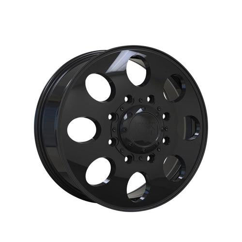 Ion 167 20x8.25 Gloss Black DUALLY REAR Wheel 8x6.5 (-192mm)