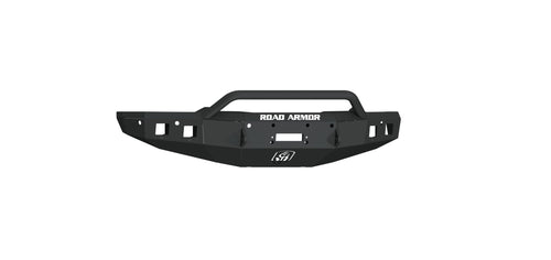 Stealth Road Armor 4191F4B Front Winch Bumper Pre-Runner Guard - Texture Black - Compatible with: 2019-2024 RAM 1500