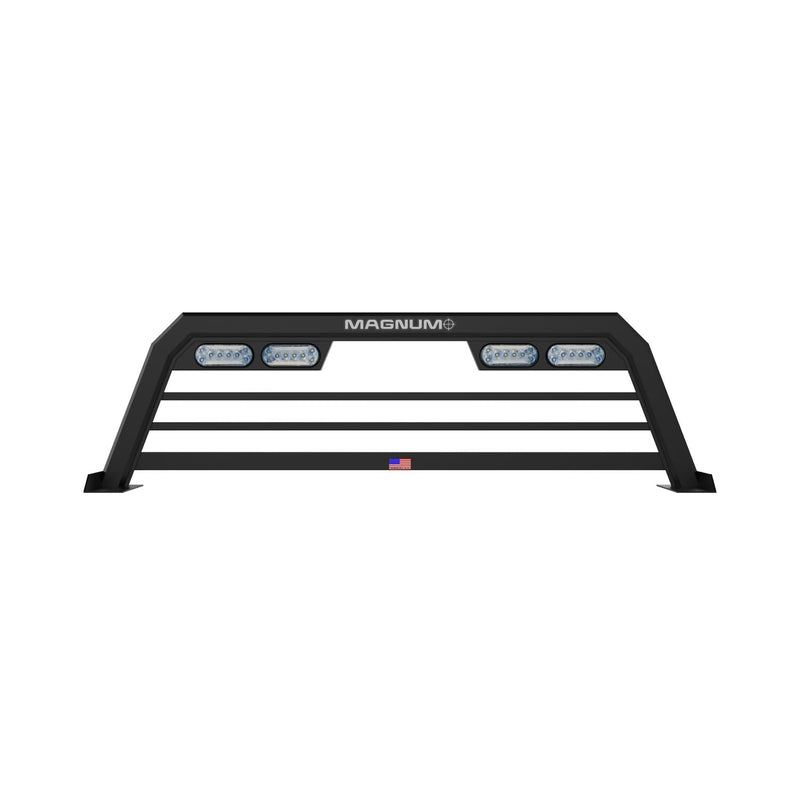 Low Pro Magnum Lighted Headache Rack Bars| Fits 15-20 Ford F-150