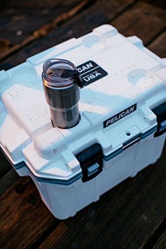 20 Quart Pelican Elite Cooler (Seafoam/Gray)