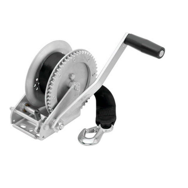 Single Speed Fulton 142203 Winch with 20' Strap - 1500 lbs. Capacity, 1 Pack