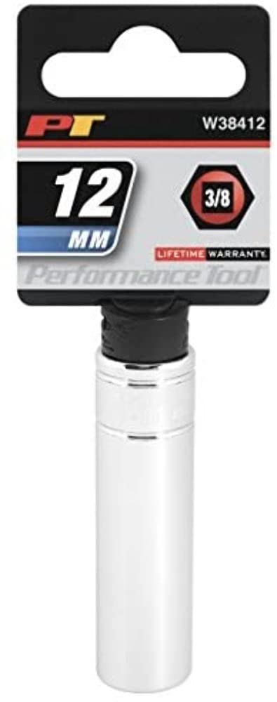6-Point Socket Performance Tool W38412, 3/8-Inch Drive, 12mm