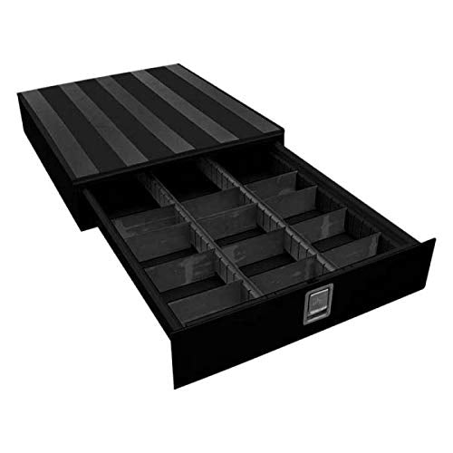 FD-Series RKI FD301048B Floor Drawers Unit, Black