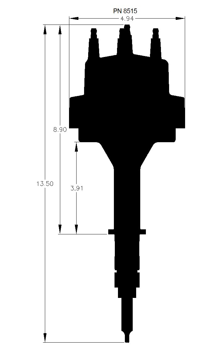 Pro-Billet MSD 8515 Distributor