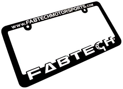 FTCPLATE Fabtech License Plate Frame