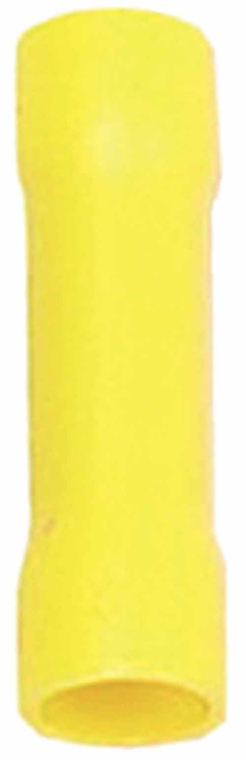 Insulated Sierra International Butt Connectors for 12-10 Gauge Wire (10 Pack), Yellow