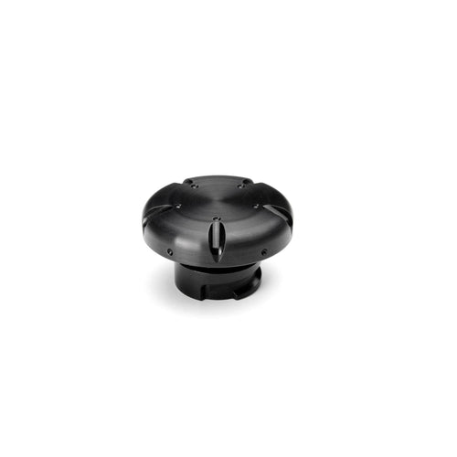 Ls Engine Oil Cap Lokar Performance Products LSO-02-B - Dished - Black