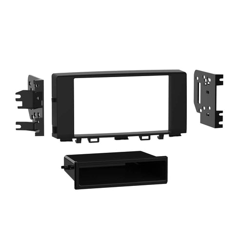 Metra 2-inch Tall (Single-DIN) Aftermarket Radio Installation Kit for Kia Rio/Rio 5-Door 2018-Up 99-7391B