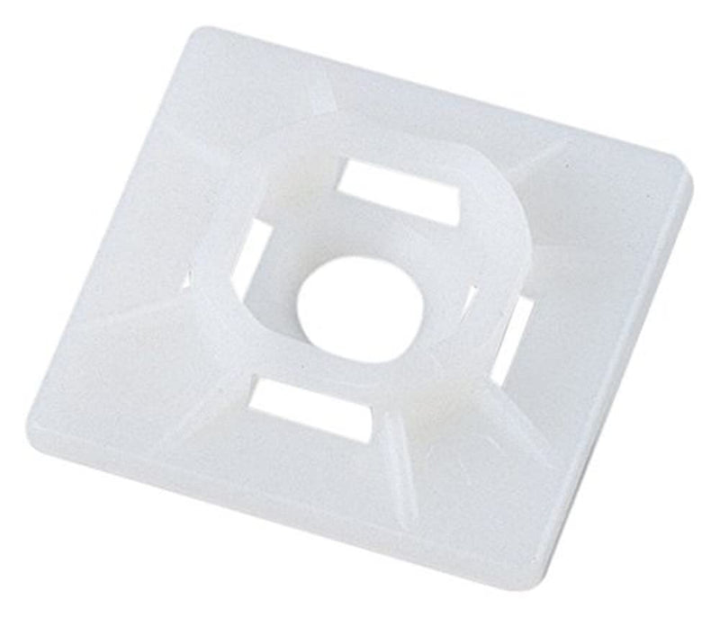 Cable Tie Mount Ancor 199263, Natural, #10 Screw, 100pc