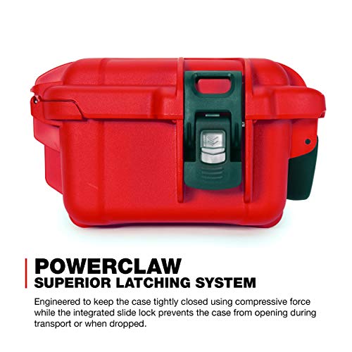 Waterproof Nanuk 905 Hard Case with Padded Dividers - Red