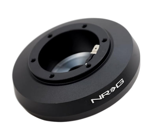 Steering Wheel Short Hub NRG Innovations Compatible With 2017+: Hyundai Genesis / 2015+: Kia Optima, 6x70mm bolt pattern, Retain Horn & Turn Signals, NRG-SRK-166H