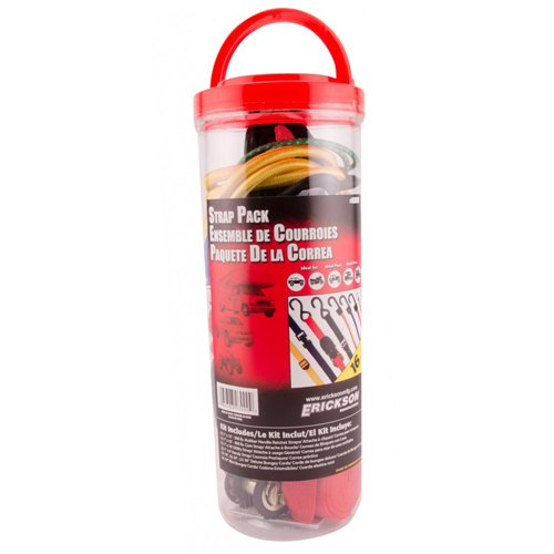 Bungey/Strap Pack Erickson 03000 Assortment in a Jar - 16 Piece