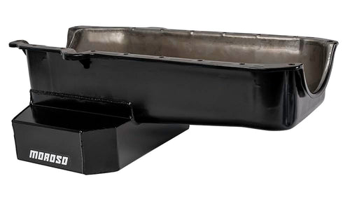 Oil Pan Moroso 21320 with One-Piece Seal for Chevy Small-Block Engines