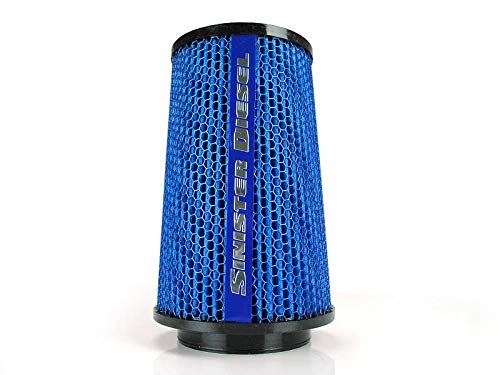 Universal Replacement Sinister Diesel Dry Media Disposable Air Filter (4" Inner Diameter)