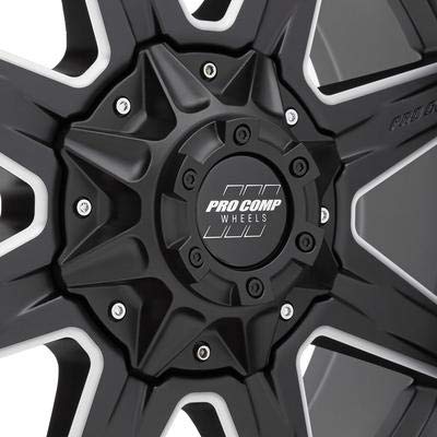 Pro Comp PXA48 Alloys 20X9 8X6.5 S-BLK MILL 0MM - PXA5148-298250