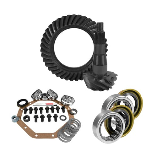 3.55 Rear Ring & Pinion, ZF 9.25" Install Kit, Axle Bearings & Seal