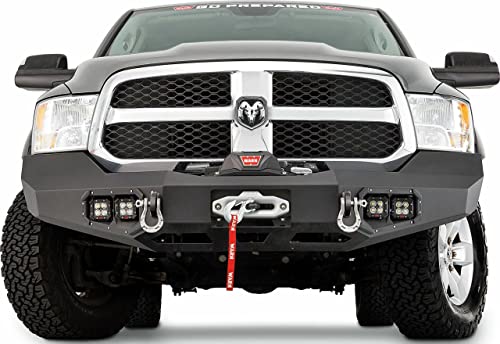 2013-18 Dodge WARN 100922 Ascent Front Bumper- Ram 1500 '13, Dodge Ram 1500: 2013-2018
