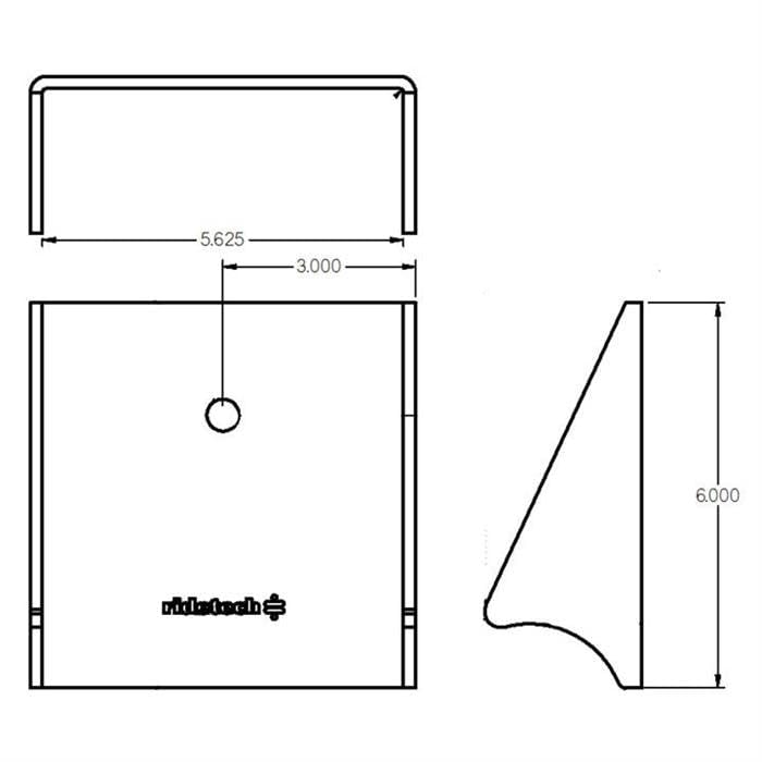 Air Spring Lower Bracket Axle