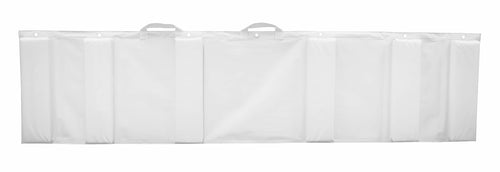 Vinyl Covered Hull-Saver Rafting Fender, White (22" H x 7'4"L)
