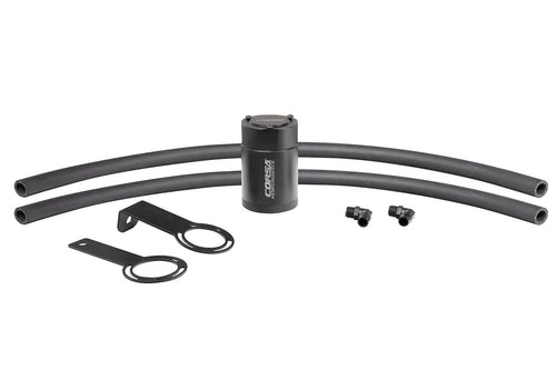 Performance Corsa 5/8in Universal 3 oz Aluminum Oil Catch Can with Mounting Brackets (CC0017)