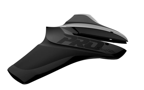 HYDROFOILS STINGRAY - Classic PRO Hydrofoils for 40-300 hp Boats (Black) - Engine Stabilizer Fins for Outboard/Outdrive Motors - Made in The USA