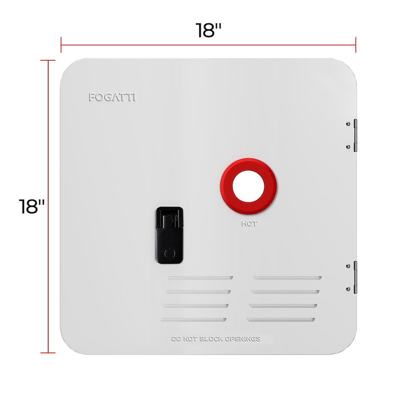 FOGATTI - 18 * 18 DOOR KIT - WHITE FSWD-1818