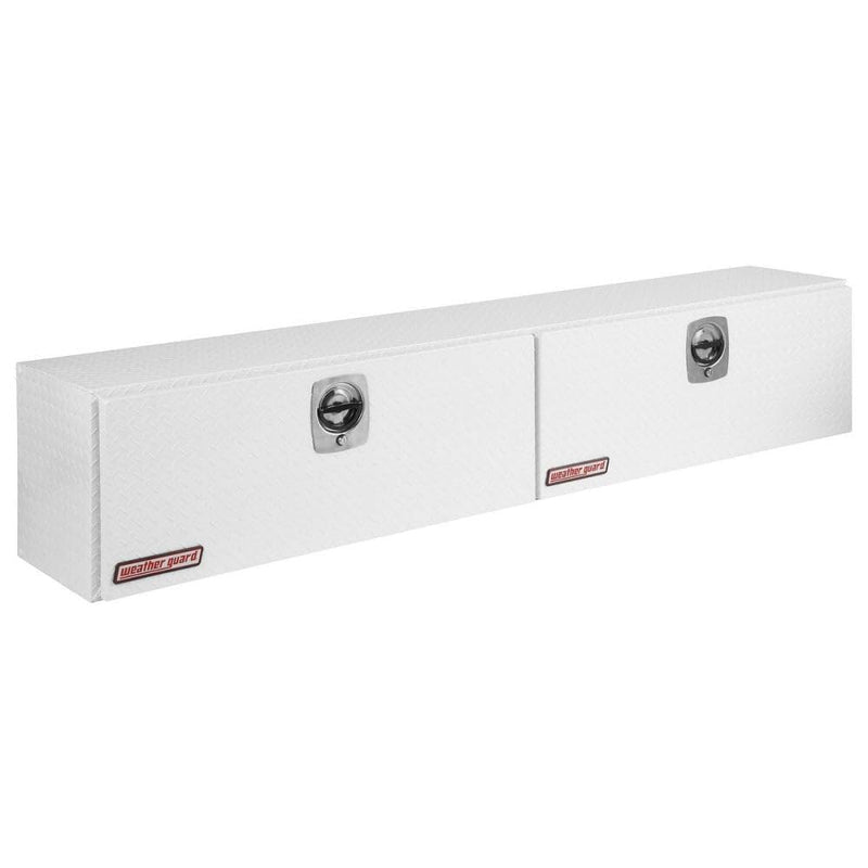 Aluminum Super-Side Tool Box WEATHER GUARD 391302 Gloss White