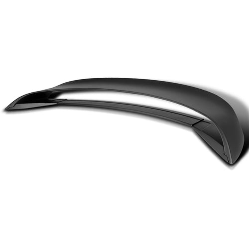 Spec-D Tuning GT350 Style Matte Black Upper and Lower ABS Rear Trunk Spoiler Compatible with 2015-2022 Ford Mustang Models