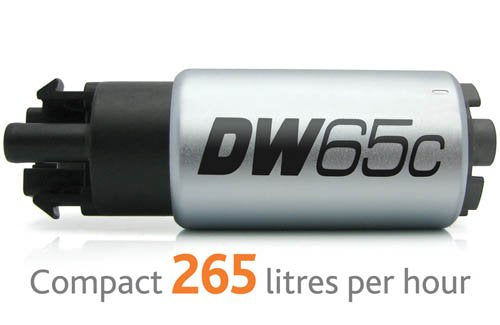265LPH Deatschwerks Compact Fuel Pump Without Clips