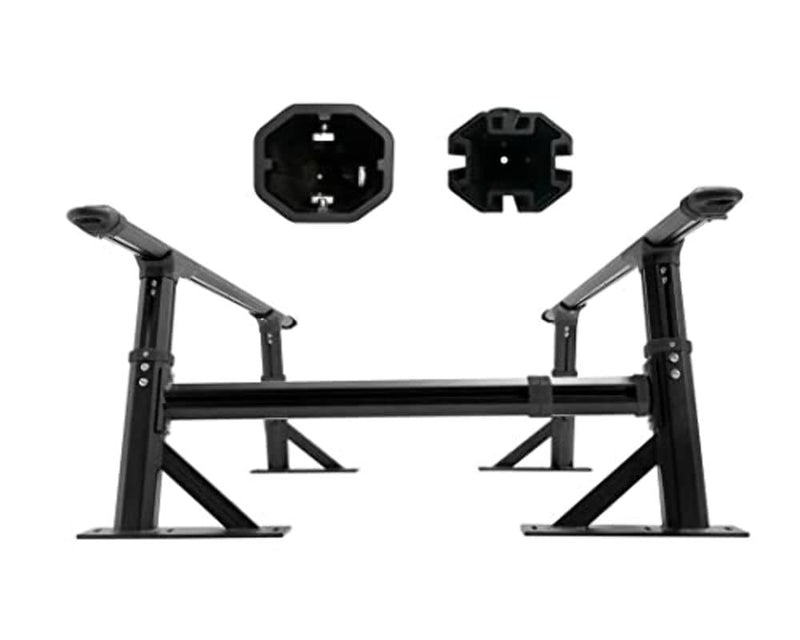 Freedom Rack Side Support Bars, Overland Vehicle Systems 22040104, Short Bed Application, 8' Beds