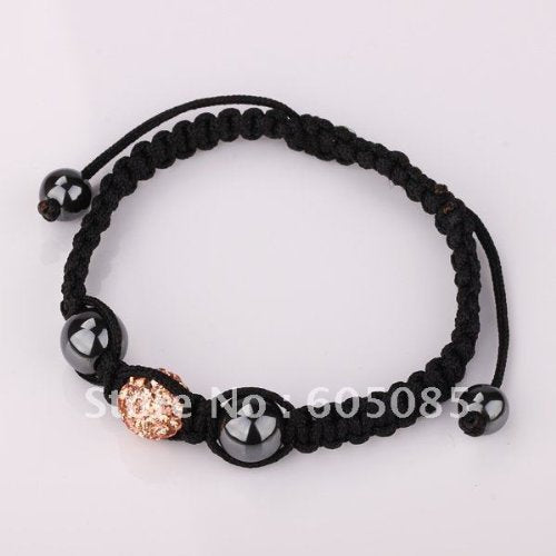 Shambala Charm FlashBillion Disco Ball Bead Bracelet New T-Paris Shambhala Rhinestone Crystal Fashion Jewelry Shamballa
