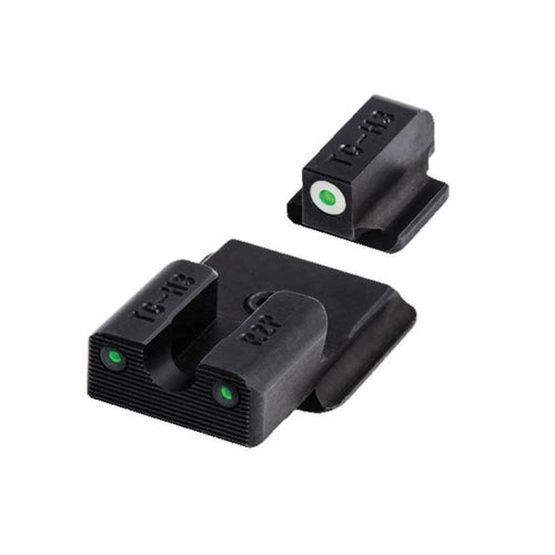 Tritium Pro TRUGLO Glow-in-the-Dark Handgun Night Sights for Ruger Pistols, Ruger LC9 / 9s / 380