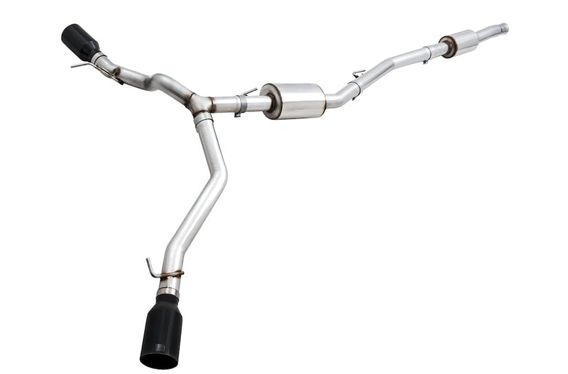 AWE Suite Exhaust for the Jeep JT Gladiator - Cat-back / Tread Edition (Dual) / 2 - Diamond Black