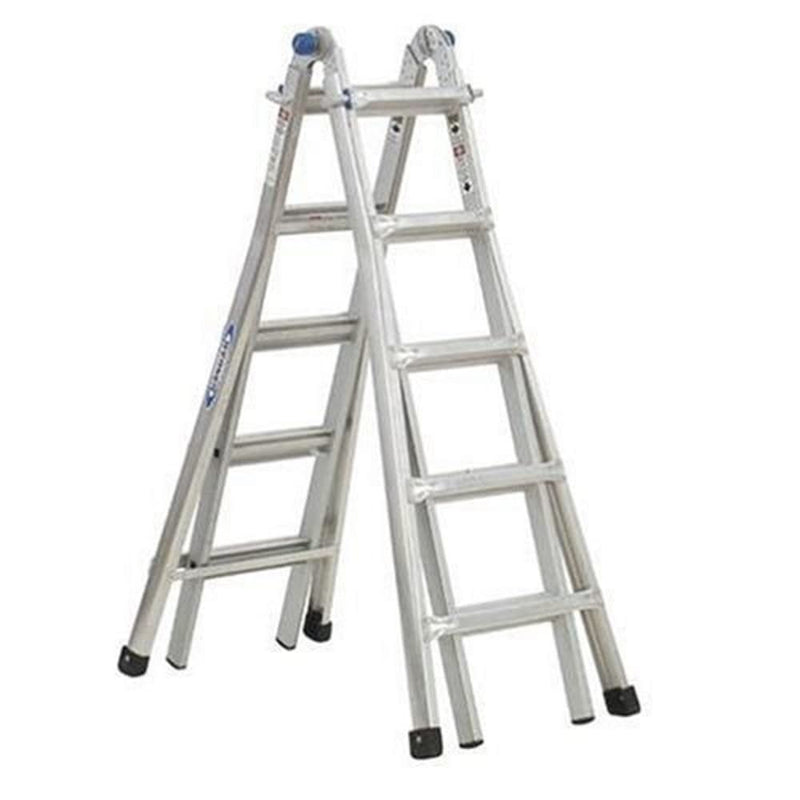 17-Foot Werner MT-17 telescoping-ladders, Aluminum