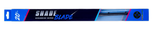 18" 450Mm Blue Silicone Shadeblade Scrubblade Wiper Blade