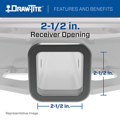Class V Heavy Duty Draw-Tite Hitch with 2-1/2" Square Receiver Tube Opening