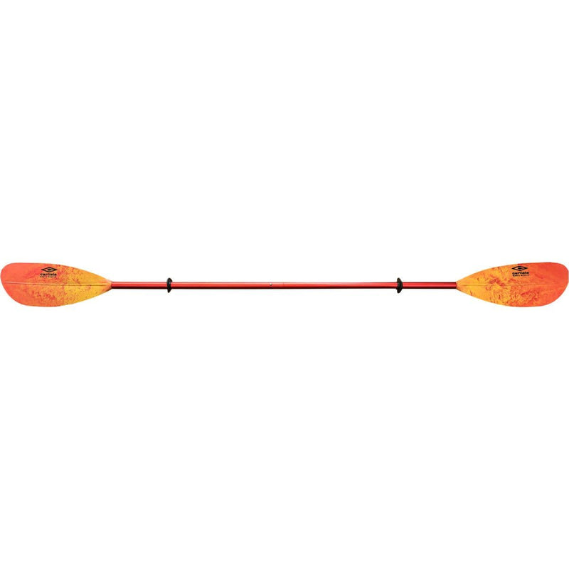 Magic Carlisle Mystic Kayak Paddle with Polypropylene Blades and Aluminum Shaft, 230cm - Sunrise