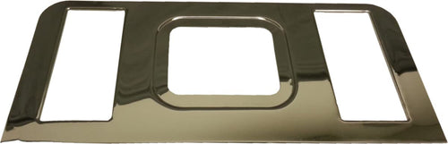 Center Console Bezel-Chrome Brothers Trucks C6047-69 - w/Console & Bucket Seats